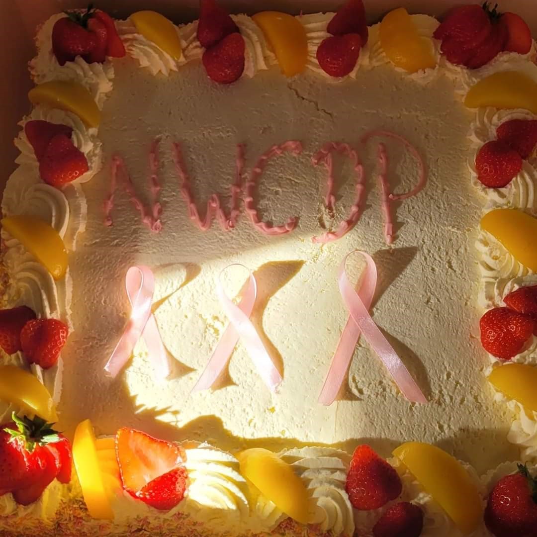 Cake for Breast Cancer Awareness day