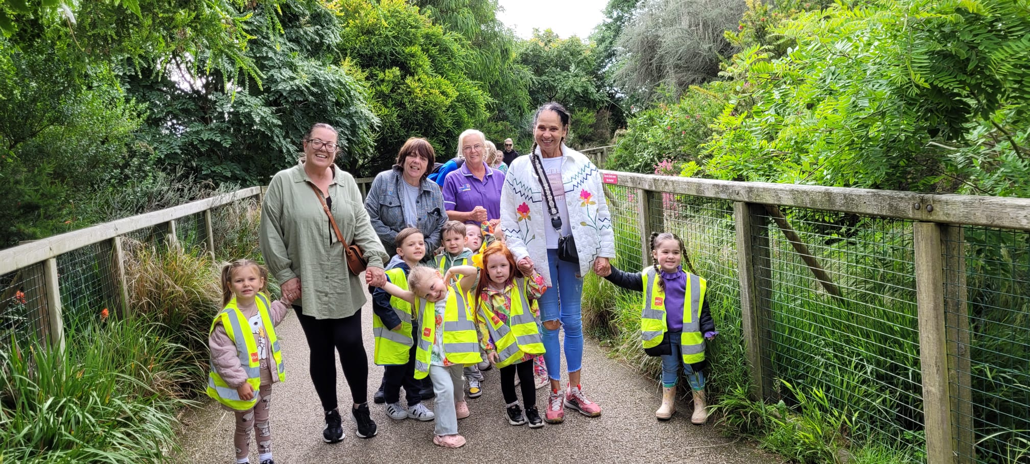 Preschoolers visit Dublin Zoo