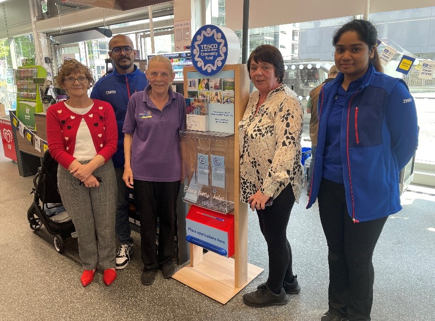 Tesco token fundraiser 