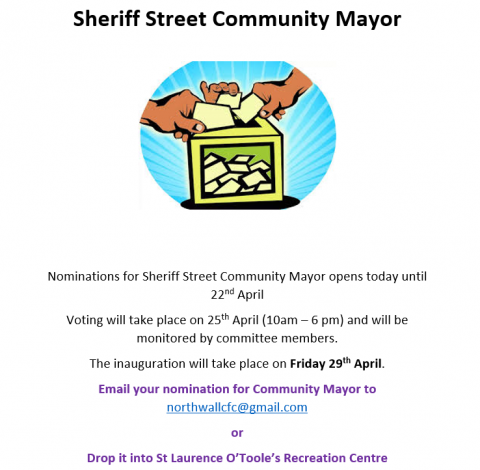 Community mayor elections