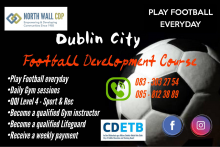 Poster of new Football training course
