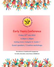 Early Years Conference poster 