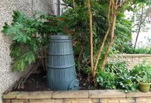 Composter in our community garden